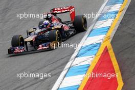 Daniel Ricciardo (AUS) Scuderia Toro Rosso STR7. 21.07.2012. Formula 1 World Championship, Rd 10, German Grand Prix, Hockenheim, Germany, Qualifying Day