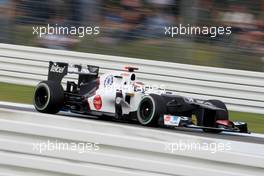 Kamui Kobayashi (JAP), Sauber F1 Team  21.07.2012. Formula 1 World Championship, Rd 10, German Grand Prix, Hockenheim, Germany, Qualifying Day