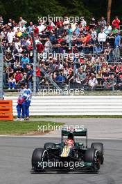 Heikki Kovalainen (FIN) Caterham CT01. 21.07.2012. Formula 1 World Championship, Rd 10, German Grand Prix, Hockenheim, Germany, Qualifying Day