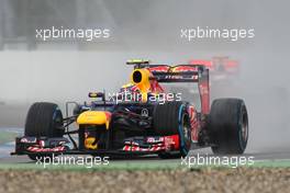 Mark Webber (AUS), Red Bull Racing  21.07.2012. Formula 1 World Championship, Rd 10, German Grand Prix, Hockenheim, Germany, Qualifying Day
