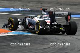 Pastor Maldonado (VEN) Williams FW34. 21.07.2012. Formula 1 World Championship, Rd 10, German Grand Prix, Hockenheim, Germany, Qualifying Day