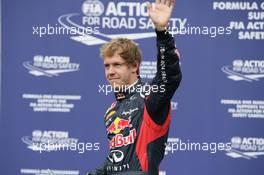 2nd in Qualifying Sebastian Vettel (GER), Red Bull Racing 21.07.2012. Formula 1 World Championship, Rd 10, German Grand Prix, Hockenheim, Germany, Qualifying Day