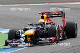 Sebastian Vettel (GER) Red Bull Racing RB8. 21.07.2012. Formula 1 World Championship, Rd 10, German Grand Prix, Hockenheim, Germany, Qualifying Day