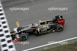 Romain Grosjean (FRA), Lotus F1 Team 21.07.2012. Formula 1 World Championship, Rd 10, German Grand Prix, Hockenheim, Germany, Qualifying Day