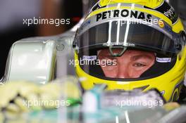 Nico Rosberg (GER) Mercedes AMG F1 W03.