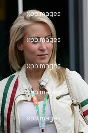 Girl in the Paddock 21.07.2012. Formula 1 World Championship, Rd 10, German Grand Prix, Hockenheim, Germany, Qualifying Day