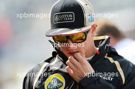 Kimi Raikkonen (FIN) Lotus F1 Team.