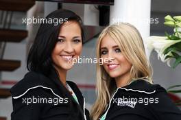 Cuervo Tequila girls. 21.07.2012. Formula 1 World Championship, Rd 10, German Grand Prix, Hockenheim, Germany, Qualifying Day