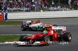 Felipe Massa (BRA) Ferrari F2012. 21.07.2012. Formula 1 World Championship, Rd 10, German Grand Prix, Hockenheim, Germany, Qualifying Day