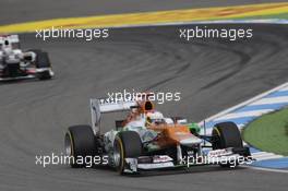 Paul di Resta (GBR), Sahara Force India Formula One Team 21.07.2012. Formula 1 World Championship, Rd 10, German Grand Prix, Hockenheim, Germany, Qualifying Day