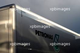 Team Truck, Paddock atmosphere 21.07.2012. Formula 1 World Championship, Rd 10, German Grand Prix, Hockenheim, Germany, Qualifying Day