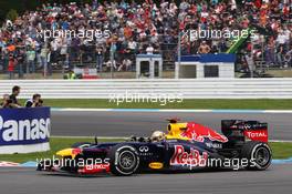 Sebastian Vettel (GER) Red Bull Racing RB8. 21.07.2012. Formula 1 World Championship, Rd 10, German Grand Prix, Hockenheim, Germany, Qualifying Day