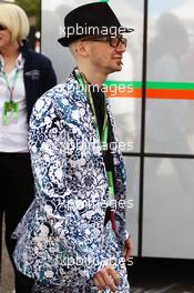 A well dressed man. 22.07.2012. Formula 1 World Championship, Rd 10, German Grand Prix, Hockenheim, Germany, Race Day