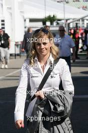 Susie Wolff (GBR) DTM Mercedes 22.07.2012. Formula 1 World Championship, Rd 10, German Grand Prix, Hockenheim, Germany, Race Day