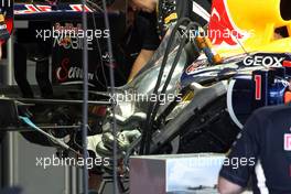 Red Bull Racing Technical detail of the engine 22.07.2012. Formula 1 World Championship, Rd 10, German Grand Prix, Hockenheim, Germany, Race Day