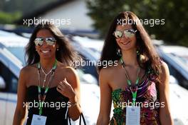 Two VIPS arrive at the paddock. 22.07.2012. Formula 1 World Championship, Rd 10, German Grand Prix, Hockenheim, Germany, Race Day