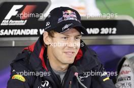 Sebastian Vettel (GER), Red Bull Racing 19.07.2012. Formula 1 World Championship, Rd 10, German Grand Prix, Hockenheim, Germany, Preparation Day