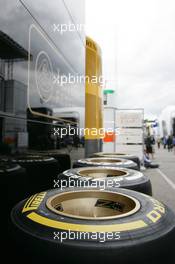 Pireli Tires 19.07.2012. Formula 1 World Championship, Rd 10, German Grand Prix, Hockenheim, Germany, Preparation Day