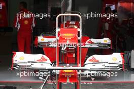 Ferrari F2012 front wing. 19.07.2012. Formula 1 World Championship, Rd 10, German Grand Prix, Hockenheim, Germany, Preparation Day