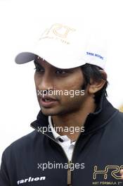 Narain Karthikeyan (IND), HRT Formula One Team 19.07.2012. Formula 1 World Championship, Rd 10, German Grand Prix, Hockenheim, Germany, Preparation Day