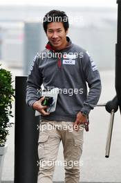 Kamui Kobayashi (JPN) Sauber. 19.07.2012. Formula 1 World Championship, Rd 10, German Grand Prix, Hockenheim, Germany, Preparation Day