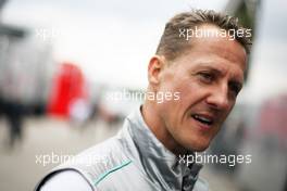 Michael Schumacher (GER), Mercedes GP  19.07.2012. Formula 1 World Championship, Rd 10, German Grand Prix, Hockenheim, Germany, Preparation Day