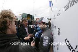 Sergio Perez (MEX), Sauber F1 Team 19.07.2012. Formula 1 World Championship, Rd 10, German Grand Prix, Hockenheim, Germany, Preparation Day
