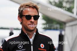 Jenson Button (GBR) McLaren. 19.07.2012. Formula 1 World Championship, Rd 10, German Grand Prix, Hockenheim, Germany, Preparation Day