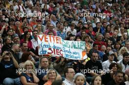 "Kick for Kids" Commerzbank Arena Frankfurt, Fans of Sebastian Vettel Team "Nazionale Piloti" 18.07.2012. Formula 1 World Championship, Rd 10, German Grand Prix, Hockenheim, Germany, Preparation Day