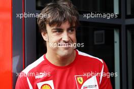 Fernando Alonso (ESP) Ferrari. 19.07.2012. Formula 1 World Championship, Rd 10, German Grand Prix, Hockenheim, Germany, Preparation Day