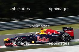 Sebastian Vettel (GER) Red Bull Racing RB8. 27.07.2012. Formula 1 World Championship, Rd 11, Hungarian Grand Prix, Budapest, Hungary, Practice Day