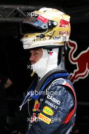 Sebastian Vettel (GER) Red Bull Racing. 27.07.2012. Formula 1 World Championship, Rd 11, Hungarian Grand Prix, Budapest, Hungary, Practice Day