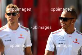 Lewis Hamilton (GBR), McLaren Mercedes  27.07.2012. Formula 1 World Championship, Rd 11, Hungarian Grand Prix, Budapest, Hungary, Practice Day
