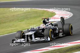 Pastor Maldonado (VEN) Williams FW34. 27.07.2012. Formula 1 World Championship, Rd 11, Hungarian Grand Prix, Budapest, Hungary, Practice Day