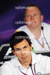 Toto Wolff (GER) Williams Non Executive Director in the FIA Press Conference. 27.07.2012. Formula 1 World Championship, Rd 11, Hungarian Grand Prix, Budapest, Hungary, Practice Day