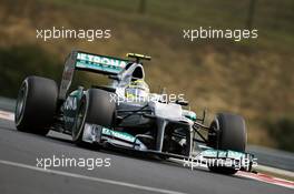 Nico Rosberg (GER) Mercedes AMG F1 W03. 27.07.2012. Formula 1 World Championship, Rd 11, Hungarian Grand Prix, Budapest, Hungary, Practice Day