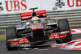 Lewis Hamilton (GBR) McLaren MP4/27. 27.07.2012. Formula 1 World Championship, Rd 11, Hungarian Grand Prix, Budapest, Hungary, Practice Day