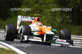 Jules Bianchi (FRA) Sahara Force India F1 Team VJM05 Third Driver. 27.07.2012. Formula 1 World Championship, Rd 11, Hungarian Grand Prix, Budapest, Hungary, Practice Day