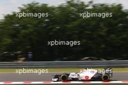 Kamui Kobayashi (JPN) Sauber C31. 27.07.2012. Formula 1 World Championship, Rd 11, Hungarian Grand Prix, Budapest, Hungary, Practice Day