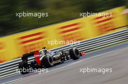 Romain Grosjean (FRA) Lotus F1 E20. 27.07.2012. Formula 1 World Championship, Rd 11, Hungarian Grand Prix, Budapest, Hungary, Practice Day