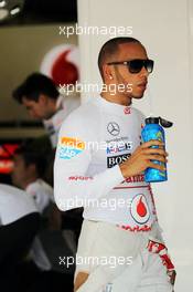 Lewis Hamilton (GBR) McLaren. 27.07.2012. Formula 1 World Championship, Rd 11, Hungarian Grand Prix, Budapest, Hungary, Practice Day