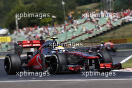 Lewis Hamilton (GBR) McLaren MP4/27. 27.07.2012. Formula 1 World Championship, Rd 11, Hungarian Grand Prix, Budapest, Hungary, Practice Day