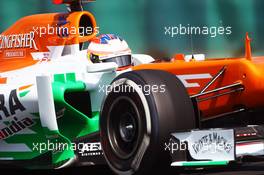 Paul di Resta (GBR) Sahara Force India VJM05. 27.07.2012. Formula 1 World Championship, Rd 11, Hungarian Grand Prix, Budapest, Hungary, Practice Day