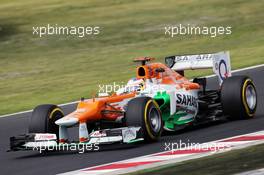 Paul di Resta (GBR) Sahara Force India VJM05. 27.07.2012. Formula 1 World Championship, Rd 11, Hungarian Grand Prix, Budapest, Hungary, Practice Day