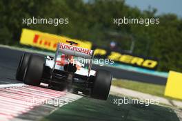 Paul di Resta (GBR) Sahara Force India VJM05. 27.07.2012. Formula 1 World Championship, Rd 11, Hungarian Grand Prix, Budapest, Hungary, Practice Day