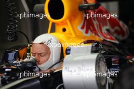 Sebastian Vettel (GER) Red Bull Racing RB8. 27.07.2012. Formula 1 World Championship, Rd 11, Hungarian Grand Prix, Budapest, Hungary, Practice Day