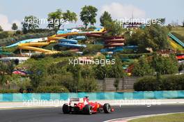 Fernando Alonso (ESP) Ferrari F2012. 27.07.2012. Formula 1 World Championship, Rd 11, Hungarian Grand Prix, Budapest, Hungary, Practice Day