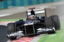 Pastor Maldonado (VEN) Williams FW34. 27.07.2012. Formula 1 World Championship, Rd 11, Hungarian Grand Prix, Budapest, Hungary, Practice Day