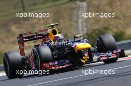 Mark Webber (AUS) Red Bull Racing RB8. 27.07.2012. Formula 1 World Championship, Rd 11, Hungarian Grand Prix, Budapest, Hungary, Practice Day