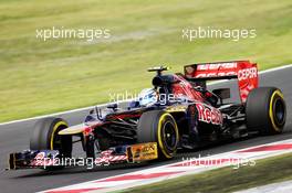 Jean-Eric Vergne (FRA) Scuderia Toro Rosso STR7. 27.07.2012. Formula 1 World Championship, Rd 11, Hungarian Grand Prix, Budapest, Hungary, Practice Day